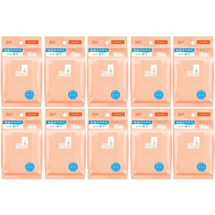 Wholesale Shiseido - Sea Breeze Face & Body Ice Sheet - 30 sheets - Soap 10ea Set | Carsha