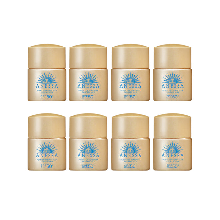 Wholesale Shiseido - Anessa Perfect UV Sunscreen Skincare Milk SPF50+ PA++++ - 12ml 8ea Set | Carsha