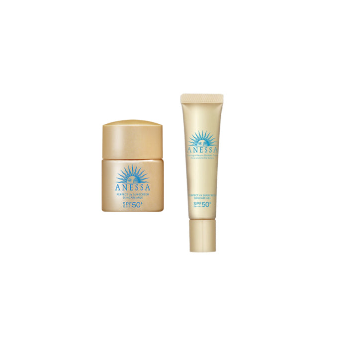 Wholesale Shiseido - Anessa Perfect UV Sunscreen Skincare Milk SPF50+ PA++++ - 12ml & Anessa Perfect UV Sunscreen Skincare Gel SPF50+... | Carsha