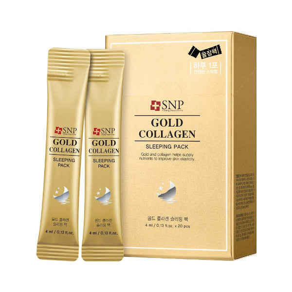 Wholesale SNP - Gold Collagen Water Sleeping Pack - 20pcs | Carsha