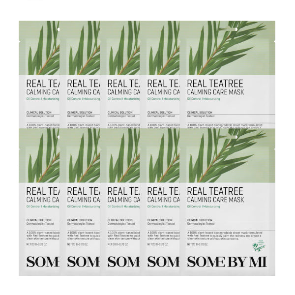 Wholesale SOME BY MI - Real Teatree Calming Care Mask - 10pcs | Carsha