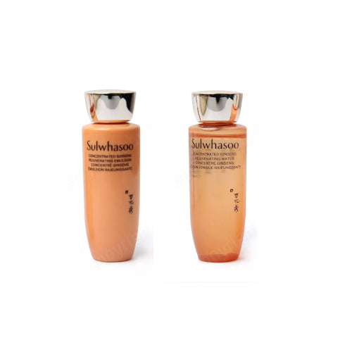 Wholesale Sulwhasoo - Concentrated Ginseng Rejuvenating Set - 1set 2pcs - Water 25ml + Emulsion 25ml | Carsha
