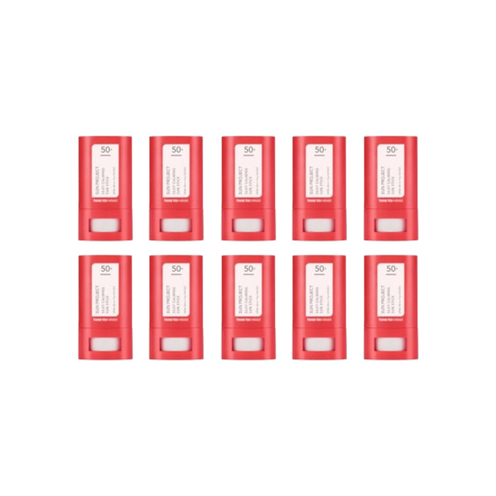 Wholesale THANK YOU FARMER - SUN PROJECT Silky Calming Sun Stick SPF50+ PA++++ - 14g 10ea Set | Carsha