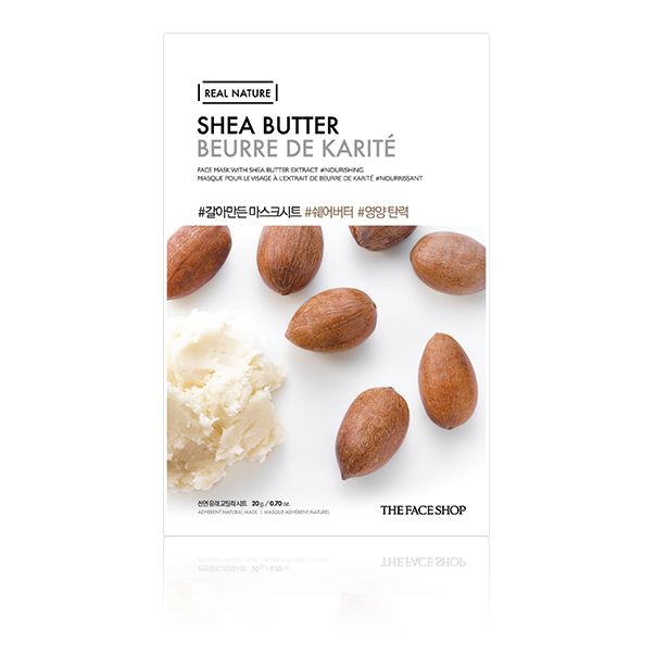 Wholesale THE FACE SHOP - Real Nature Face Mask - Shea Butter - 1pc | Carsha