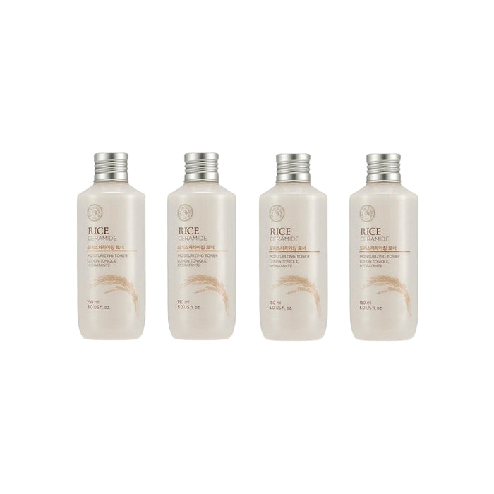 Wholesale THE FACE SHOP - Rice & Ceramide Moisturizing Toner - 150ml 4ea Set | Carsha