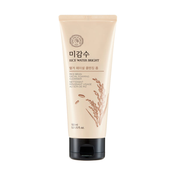 Wholesale THE FACE SHOP - Rice Water Bright Rice Bran Facial Foaming Cleanser - 150ml | Carsha