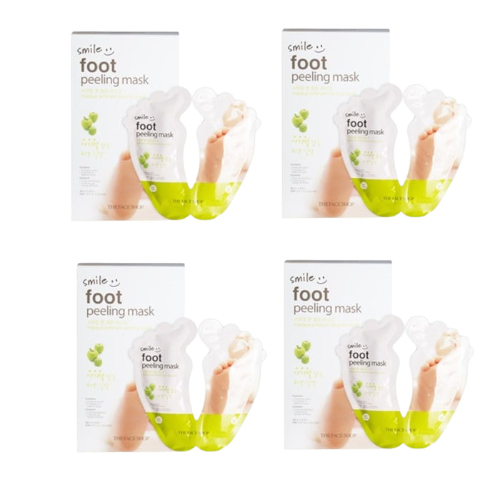 Wholesale THE FACE SHOP Smile Foot Peeling Mask Pack - 2pc 4ea Set | Carsha