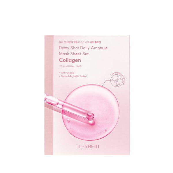 Wholesale The Saem - Dewy Shot Daily Ampoule Mask - 1pc - Collagen | Carsha