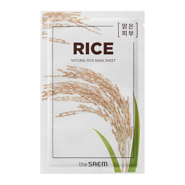 Wholesale The Saem - Natural Mask Sheet - Rice - 1pc | Carsha
