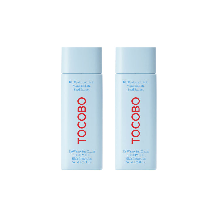 Wholesale TOCOBO - Bio Watery Sun Cream SPF50 PA++++ - 50ml 2ea Set | Carsha
