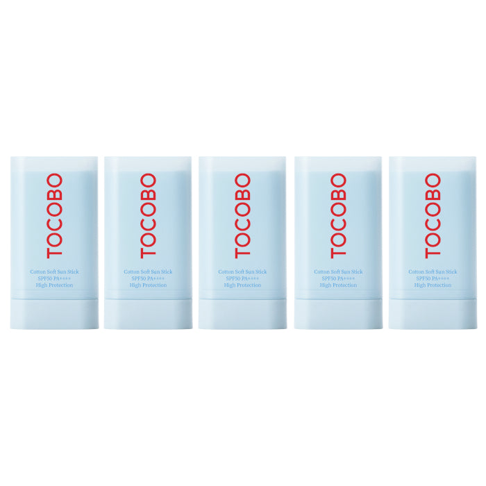 Wholesale TOCOBO - Cotton Soft Sun Stick SPF50 PA++++ - 19g 5ea Set | Carsha