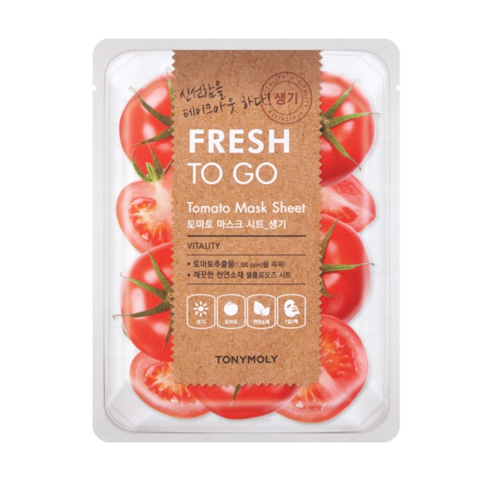 Wholesale TONYMOLY - Fresh To Go Mask Sheet - TOMATO - 1pc | Carsha
