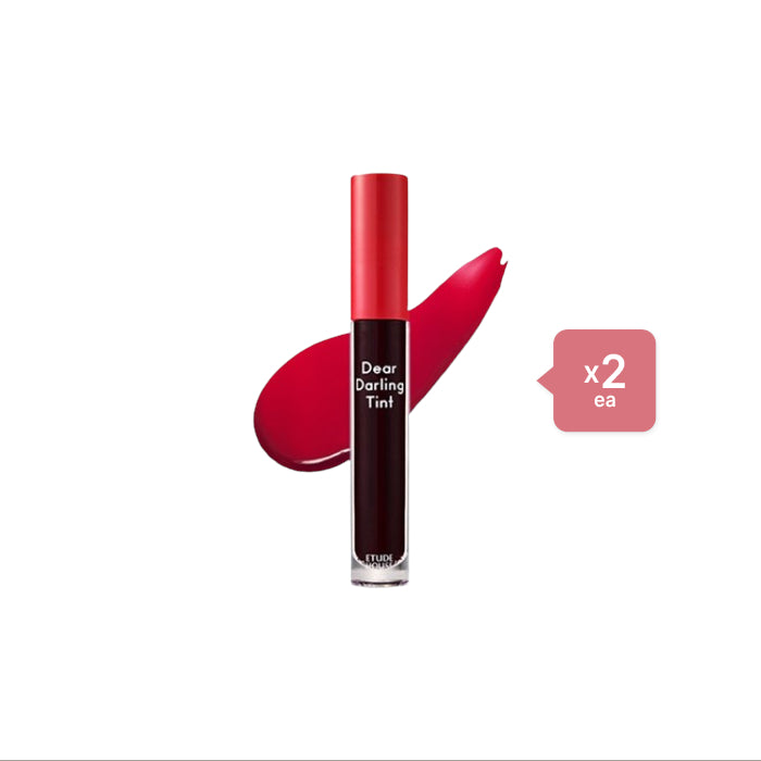 Wholesale Deal Etude - Dear Darling Water Gel Tint - RD302 Dracula Red/5g 2ea Set | Carsha