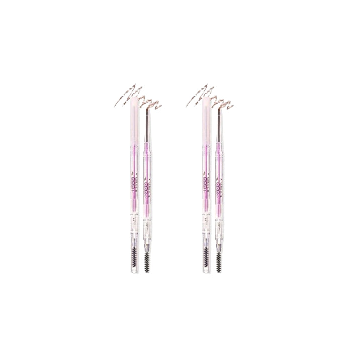 Wholesale Flortte - My Beautiful Password Eyebrow Pencil - 0.05g - M1 Medium Brown 2ea Set | Carsha