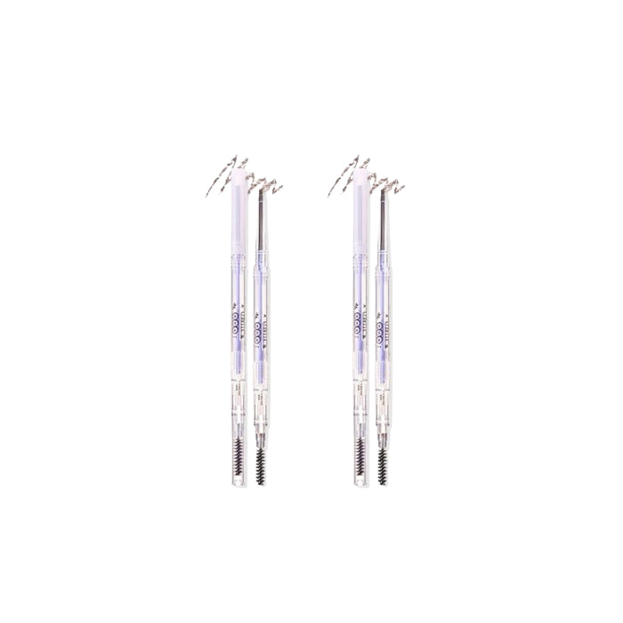 Wholesale Flortte - My Beautiful Password Eyebrow Pencil - 0.05g - M2 Ash Brown 2ea Set | Carsha