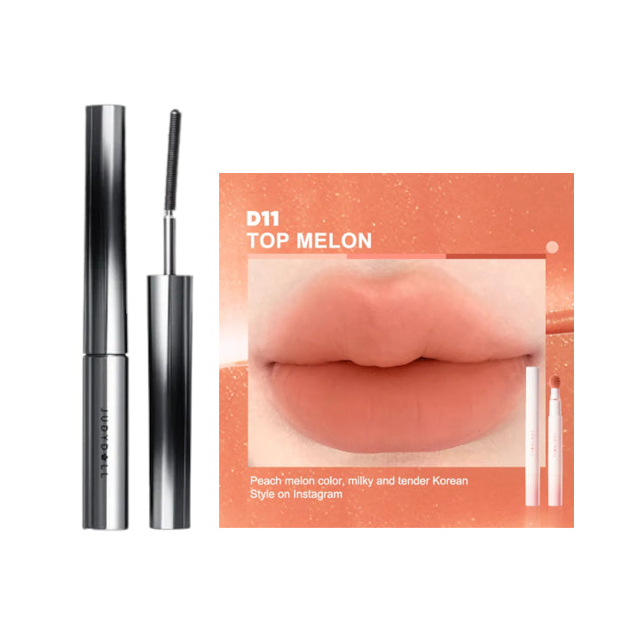 Wholesale Judydoll - 3D Curling Eyelash Iron Mascara Curly - 2g - 01 Black 1ea + Cushion Lip Powder Cream - 1.8g - D11 Top Melon 1ea Set | Carsha