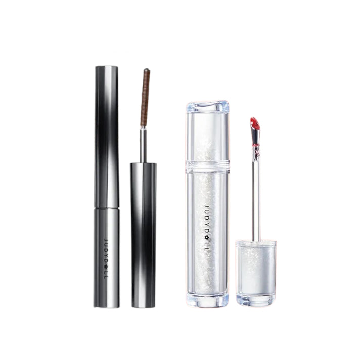 Wholesale Judydoll - 3D Curling Eyelash Iron Mascara Curly - 2g - 02 Brown 1ea + Ice Watery Lip Gloss - 2.4g - 04 Sunset Black Tea... | Carsha