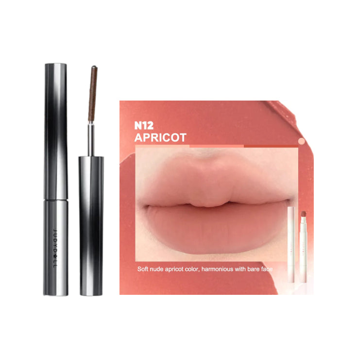 Wholesale Judydoll - 3D Curling Eyelash Iron Mascara Curly - 2g - 02 Brown 1ea + Cushion Lip Powder Cream - 1.8g - N12 Apricot 1ea Set | Carsha