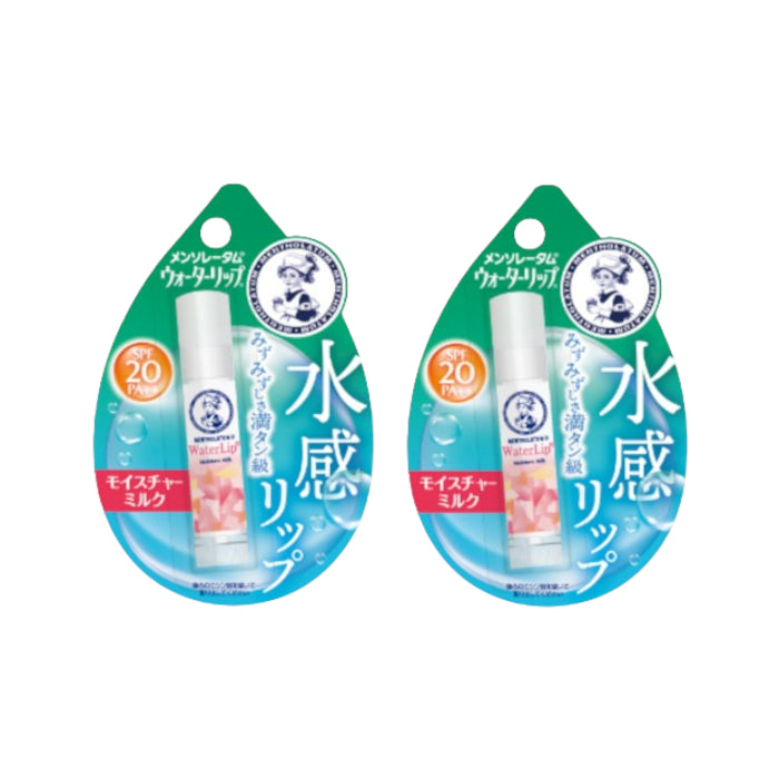 Wholesale Rohto Mentholatum - Water Lip Balm SPF 20 PA++ - 1pc - Moisture Milk 2ea Set | Carsha