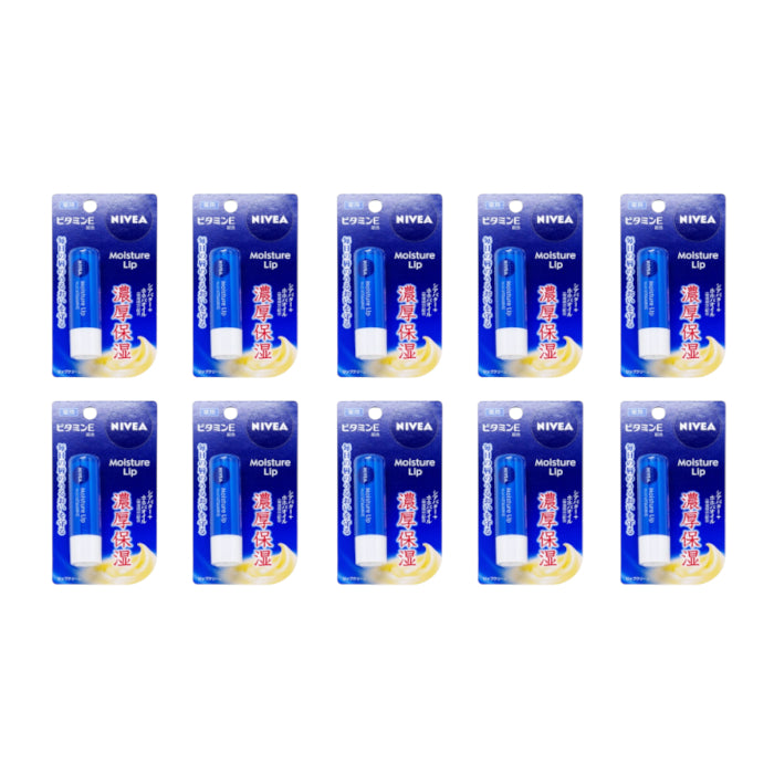 Wholesale NIVEA Japan - Moisture Lip Care Plus Vitamin E - 3.9g 10ea | Carsha