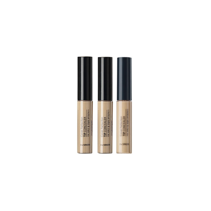 Wholesale The Saem - Cover Perfection Tip Concealer - 1.5 Natural Beige 1ea + Brightener 1ea + Green Beige 1ea | Carsha