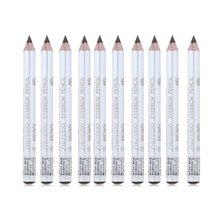 Shiseido - Eyebrow Pencil - 03 Brown (10ea) Set