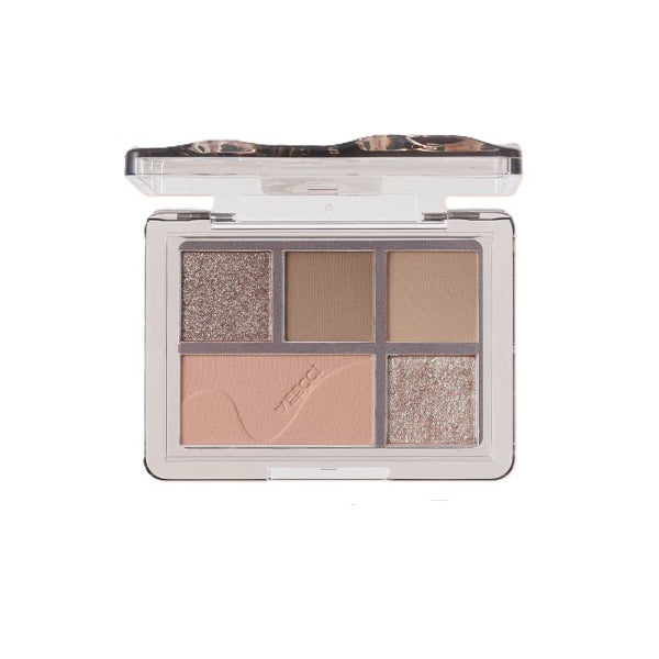 Wholesale VEECCI - Sweet Dreams Five Colors Eyeshadow Palette - 5.2g - E02 Moonlight Gravel | Carsha