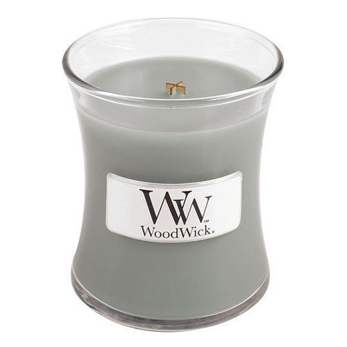Woodwick Vaso candela profumata Fireside 85 g