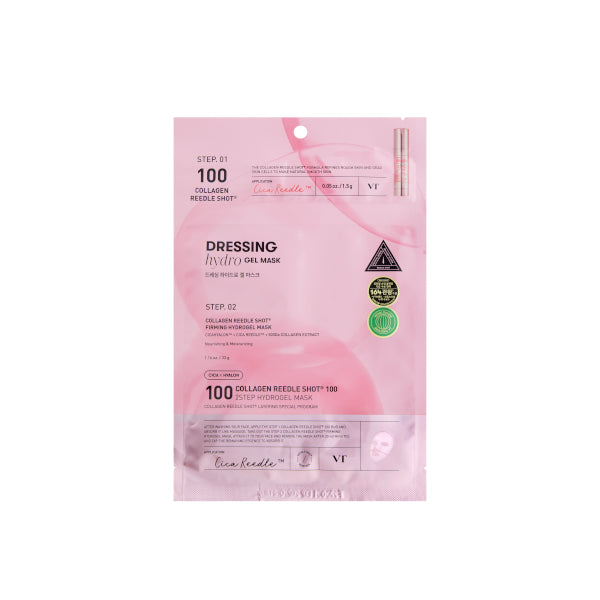 Wholesale VT - 100 2Step Hydrogel Mask - 1pc - 100 Collagen Reedle Shot | Carsha