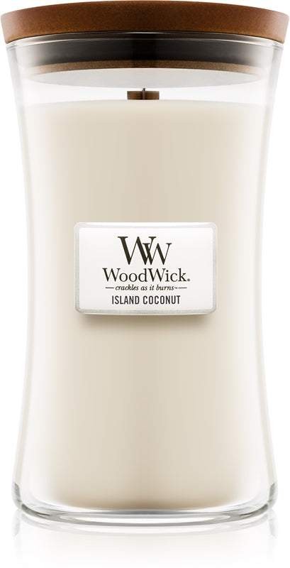 Woodwick Vaso candela profumo Island Coconut 609,5 g