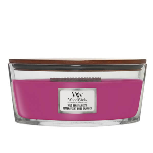Woodwick Candela profumata nave Wild Berry & Beets 453,6 g