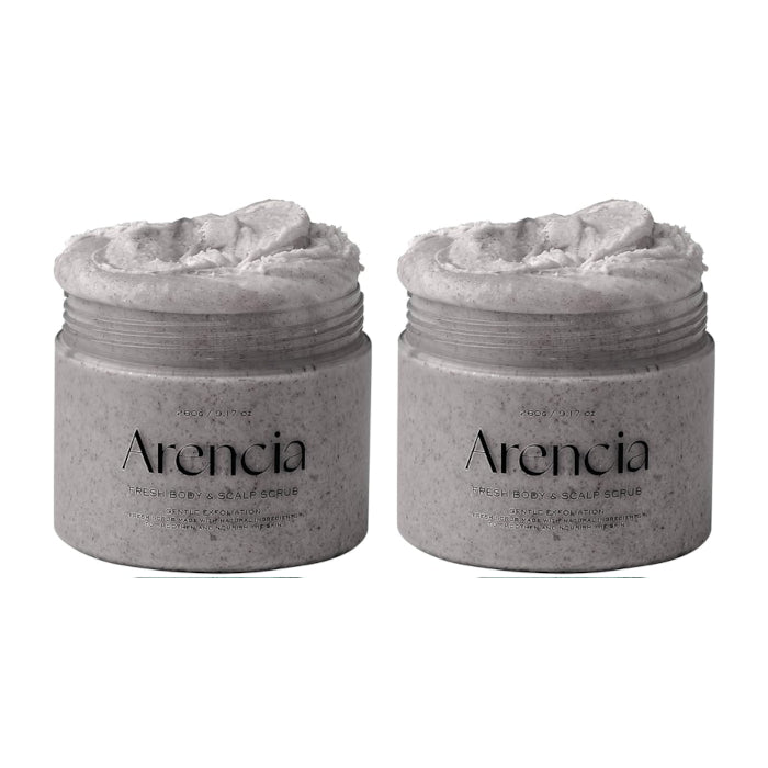 Wholesale Arencia - Fresh Cloud Body Scrub - 260g - Black Tea & Yuzu 2ea Set | Carsha