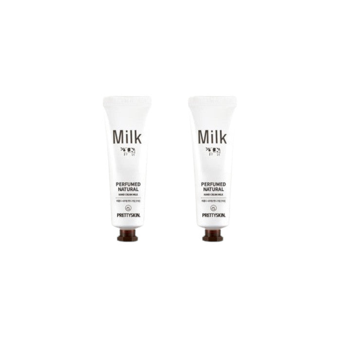 Wholesale PRETTYSKIN - Perfumed Natural Hand Cream - Milk - 30ml 2ea Set | Carsha