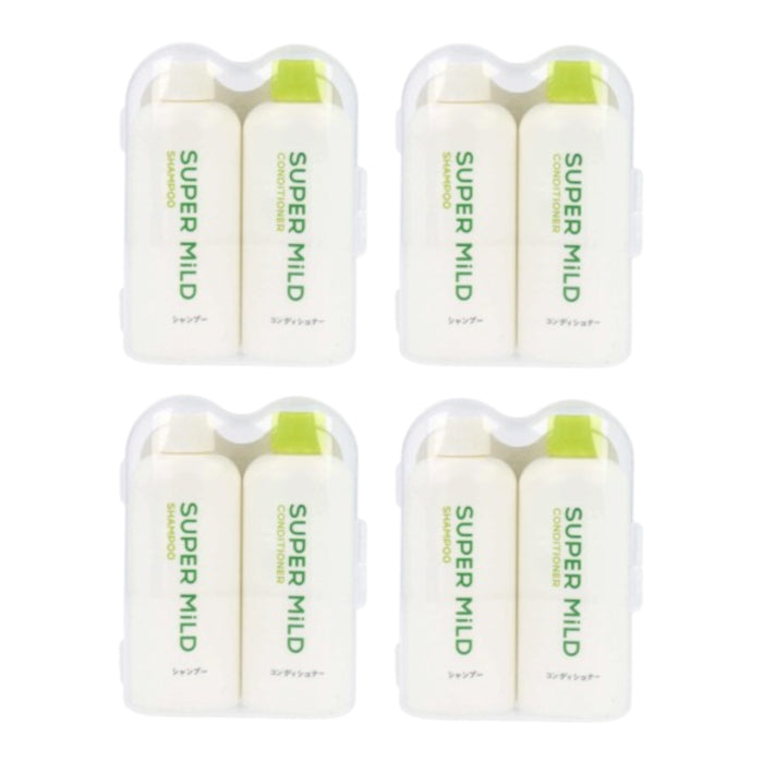 Wholesale Shiseido - Super Mild Shampoo & Conditioner Mini Size Set - 50ml X 2 4ea Set | Carsha