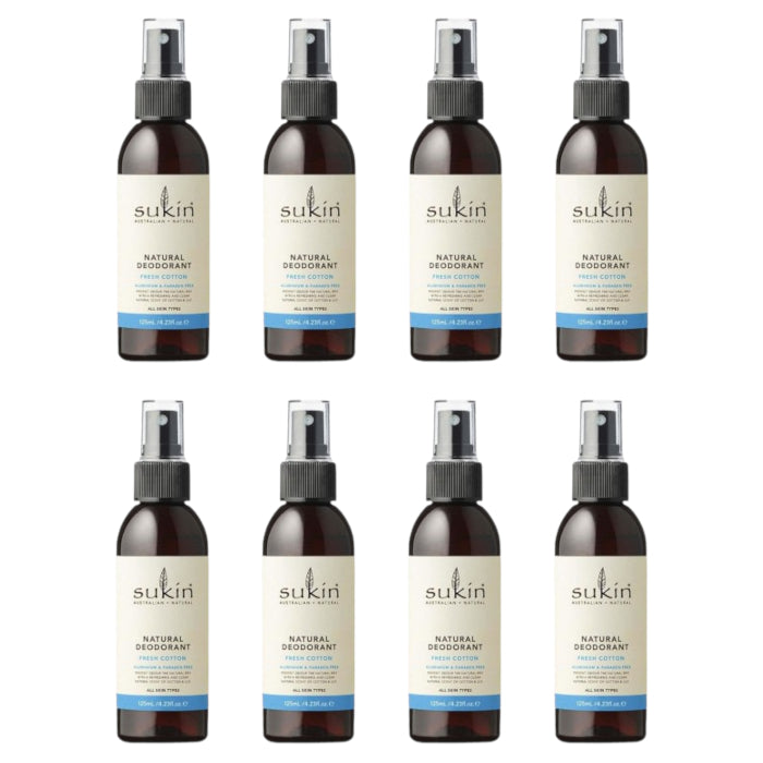 Wholesale Sukin - Natural Deodorant Fresh Cotton - 125ml 8ea | Carsha