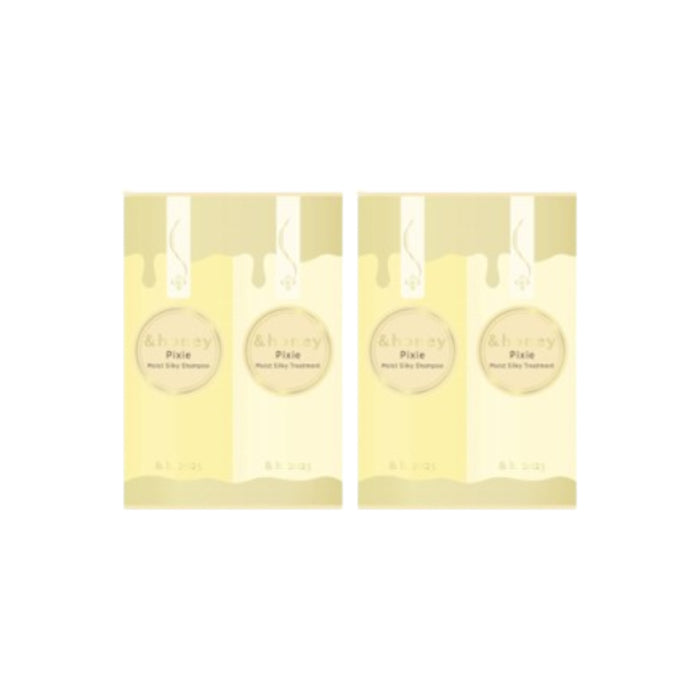 Wholesale ViCREA - & honey Pixie Most Silky Shampoo & Treatment Trial Set - 10ml+10g - 2ea Set | Carsha