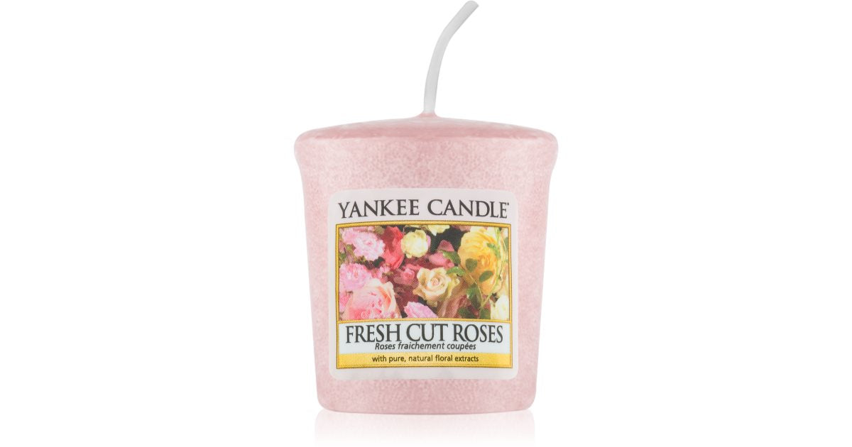Yankee Candle Candela aromatica Fresh Cut Roses® 49 g