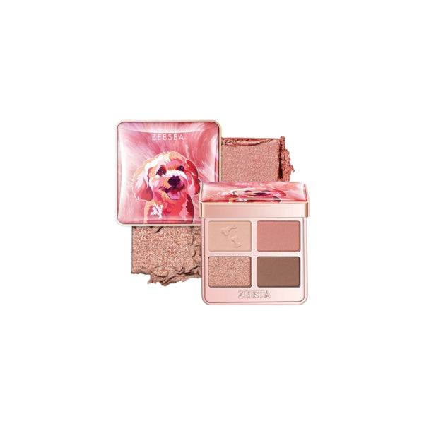 Wholesale Zeesea - Puppy Collection Four-Color Eyeshadow - 4.5g - D04 Amaenbou | Carsha
