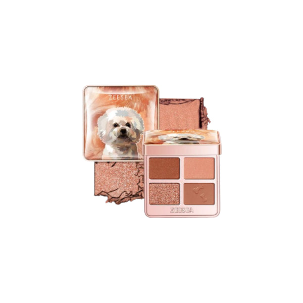 Wholesale Zeesea - Puppy Collection Four-Color Eyeshadow - 4.5g - D06 Charming | Carsha