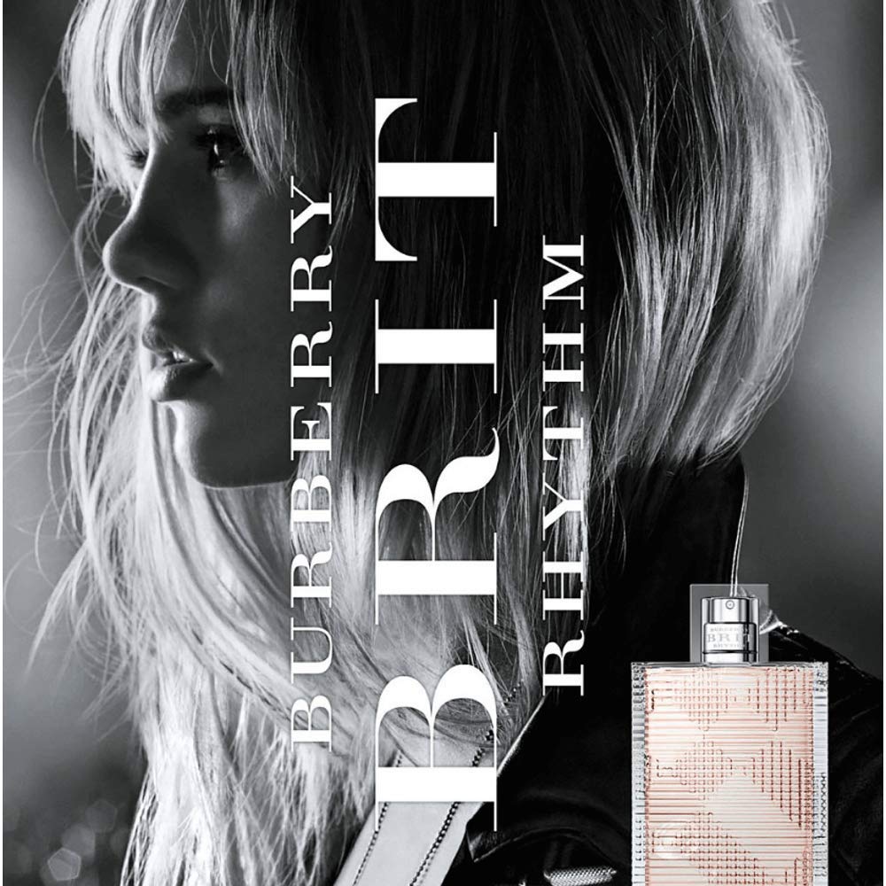 Burberry Brit Rhythm For Her Eau De Toilette Spray 90ml / 3oz | Discontinued Perfumes at Carsha 