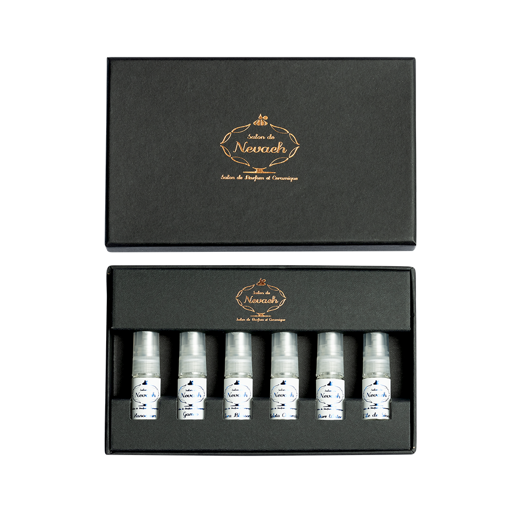 Unlock the Essence: Exploring the Salon De Nevaeh Air Perfume Discovery 6 Pieces Set | Carsha