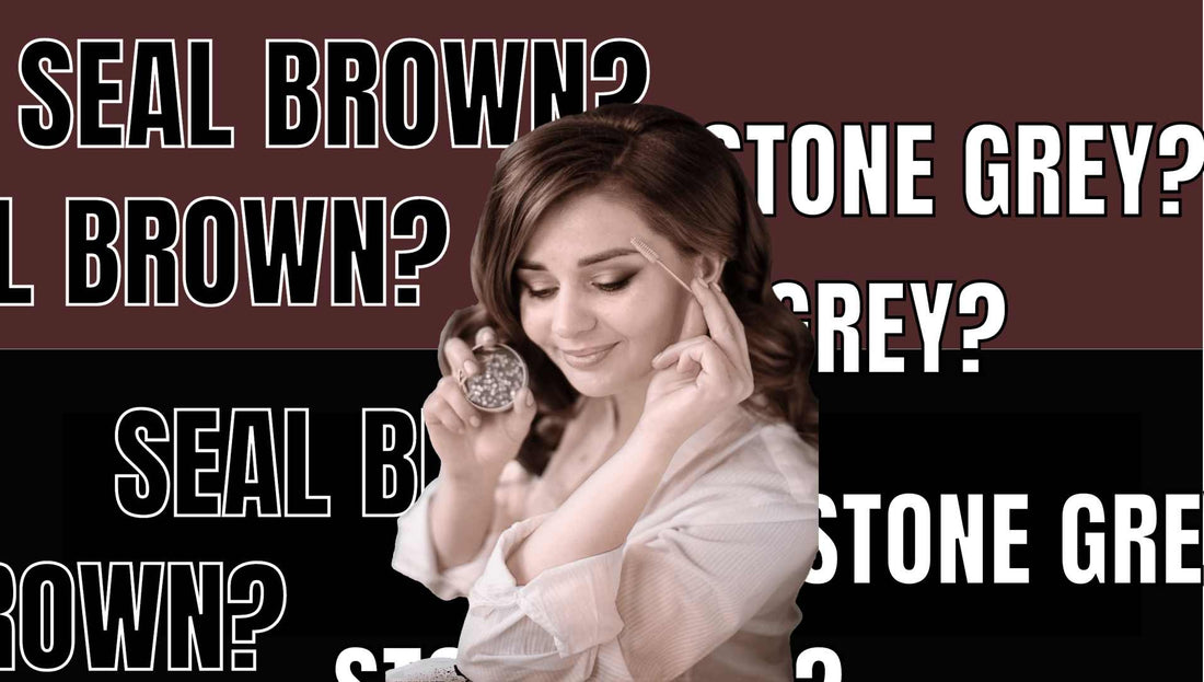 Brow Battle: Shu Uemura Seal Brown vs Stone Grey - A Color Showdown! | Carsha