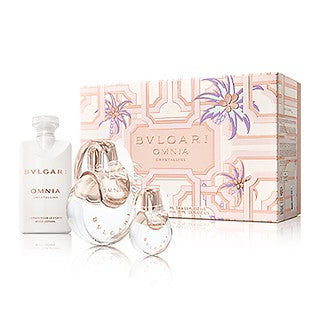 Wholesale Bvlgari Omnia Crystalline Kit 100ml + 15ml Edt + 75ml Bl | Carsha