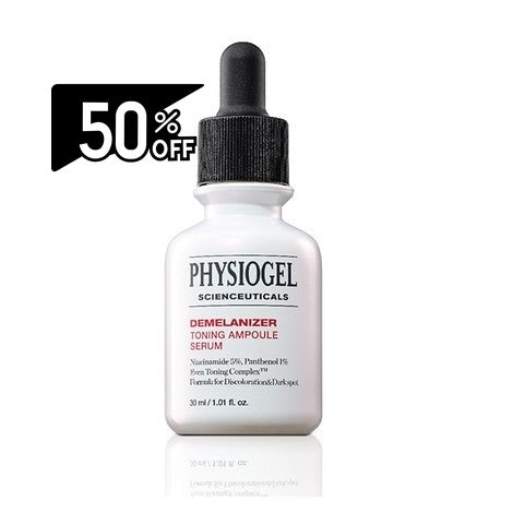 Physiogel [only Shilla] Demelanizer Toning Ampoule 30ml | Carsha Black Friday 50% OFF