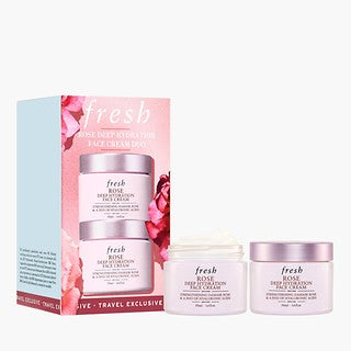 Wholesale Fresh Rose Deep Hydration Face Cream Duo | Carsha