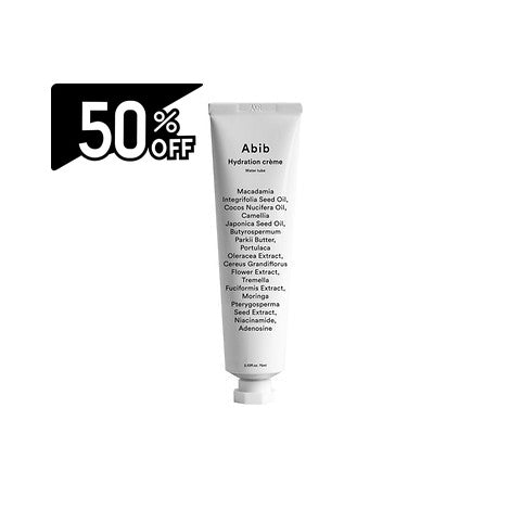 Abib Hydration Cream Water Tube 75ml | Carsha Black Friday 50% OFF