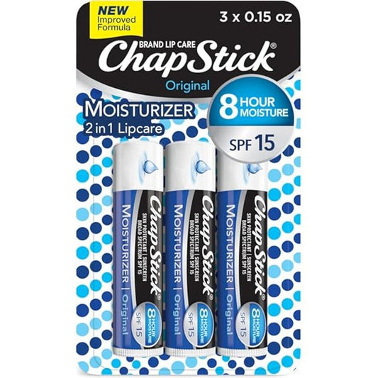 ChapStick Original Lip Balm with SPF 15, | Carsha Wholesale