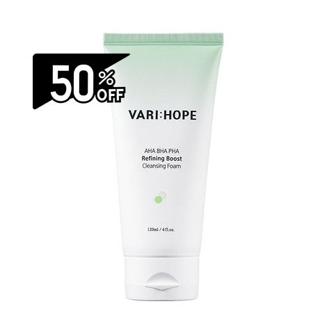 Varihope Aha Bha Pha Refining Cleansing Foam | Carsha Black Friday 50% OFF