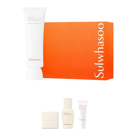 Sulwhasoo Uv Daily Essential Sunscreen Single Special Set | Carsha: Skincare Wholesale