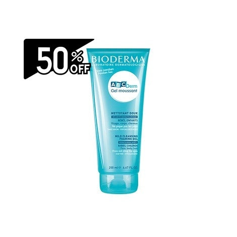 Bioderma Abc Gel Moussant 200ml | Carsha Black Friday 50% OFF